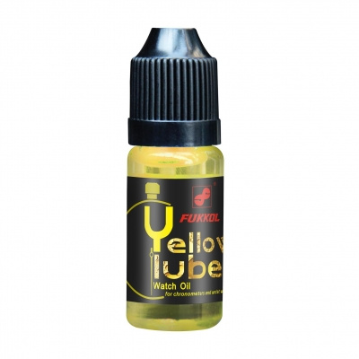 Yellow lube watch oil